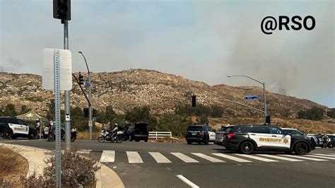 At least one structure destroyed, evacuations issued as Reche Fire burns near Moreno Valley